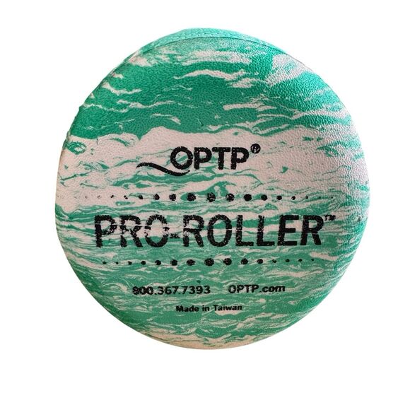 OPTP Pro-Roller Green Marble Standard Density Round Foam Roller 36 in x 6 in GUC - Picture 4 of 8